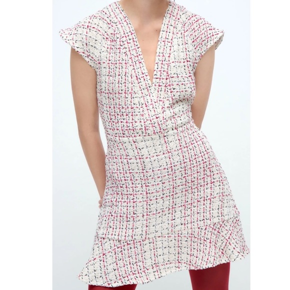 Zara Dresses & Skirts - ZARA TWEED DRESS